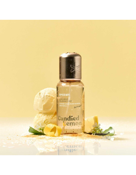 FLOR DE MAYO Mind Mgiełka do ciała i włosów KANDYZOWANA CYTRYNA, 250 ml